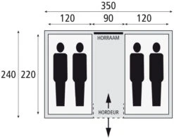 Bardani Amigo 350 -Extérieures Tentes Magasin bardani amigo 350 1