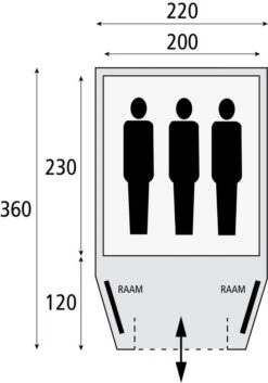 Bardani Stelvio 220 2022 -Extérieures Tentes Magasin bardani stelvio 220 1