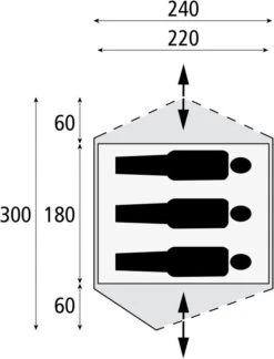 Bardani Stratos 240 -Extérieures Tentes Magasin bardani stratos 240 1