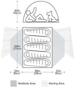 Big Agnes Copper Spur HV UL5 -Extérieures Tentes Magasin big agnes copper spur hv ul5 orange orange 2