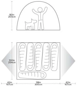 Big Agnes Spicer Peak 6 Safari -Extérieures Tentes Magasin big agnes spicer peak 6 safari 1