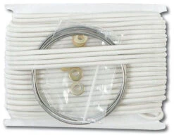 Bo-Camp élastique Pour Arceau 13.6 Meter White -Extérieures Tentes Magasin bo camp elastiek voor boogstok 13 6 meter white 1