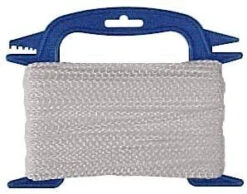 Campking Hauban Coton 3 Mm 20 Mètres White