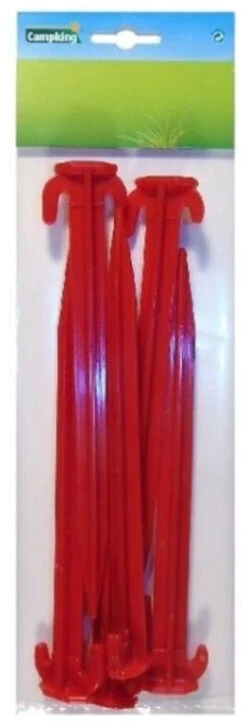 Campking Piquet De Tente Plastique 30cm (6 Pack)