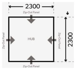 Dometic Hub 1.0 -Extérieures Tentes Magasin dometic hub 2