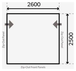 Dometic Rally AIR All-Season 260 S -Extérieures Tentes Magasin dometic rally air all season 260 s 1