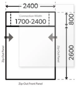 Dometic Rally AIR Pro 240 T/G -Extérieures Tentes Magasin dometic rally air pro 240 t g 1