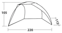 Easy Camp Bay Blue & Sand -Extérieures Tentes Magasin easy camp bay blue sand 1