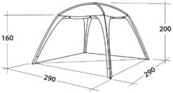 Easy Camp Day Lounge Granite Grey -Extérieures Tentes Magasin easy camp day lounge granite grey 1