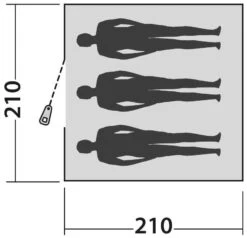 Easy Camp Flameball 300 Green -Extérieures Tentes Magasin easy camp flameball 300 green 2