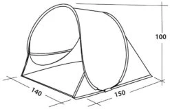 Easy Camp Oceanic Grey & Sand -Extérieures Tentes Magasin easy camp oceanic blue sand 1