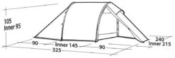 Easy Camp Vega 300 Compact Green -Extérieures Tentes Magasin easy camp vega 300 compact green 1