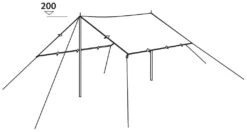 Easy Camp Void Tarp Green -Extérieures Tentes Magasin easy camp void tarp green 1