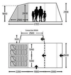 Kampa Touring AIR TC LH Drive-Away Awning 2022 -Extérieures Tentes Magasin kampa touring air tc lh drive away awning 1