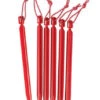 MSR Mini Groundhog Stake Kit 6pcs Red -Extérieures Tentes Magasin msr mini groundhog stake kit 6pcs 0