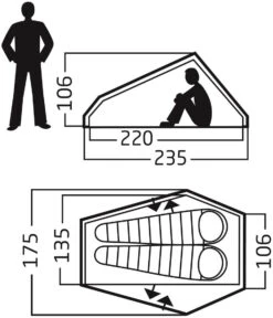 Nordisk Telemark 2.2 PU Dark Olive -Extérieures Tentes Magasin nordisk telemark 2 2 pu dark olive 5 1