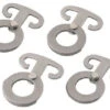 Outwell Accessory Hooks 4 Pcs Silver Grey