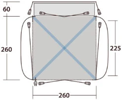 Outwell Bremburg Air Black-Grey -Extérieures Tentes Magasin outwell bremburg air grey 1