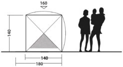 Outwell Compton Beach Shelter Blue -Extérieures Tentes Magasin outwell compton beach shelter blue 3