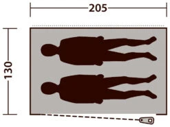 Outwell Freestanding Inner Tente Blue -Extérieures Tentes Magasin outwell freestanding inner tent blue 1