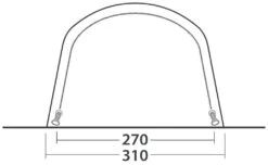 Outwell Hayward Lake 4ATC 2022 Navy Night -Extérieures Tentes Magasin outwell hayward lake 4atc navy night 3