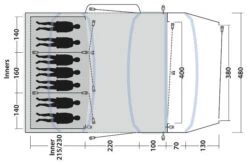 Outwell Jacksondale 7PA Green -Extérieures Tentes Magasin outwell jacksondale 7pa green 2 1