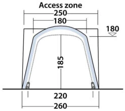 Outwell Milestone Dash Air -Extérieures Tentes Magasin outwell milestone dash air 5