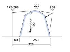 Outwell Milestone Shade Air -Extérieures Tentes Magasin outwell milestone shade air 2