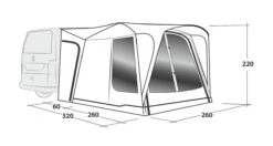Outwell Milestone Shade Air -Extérieures Tentes Magasin outwell milestone shade air 4