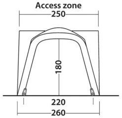 Outwell Milestone Shade Black-Grey -Extérieures Tentes Magasin outwell milestone shade grey 2 2