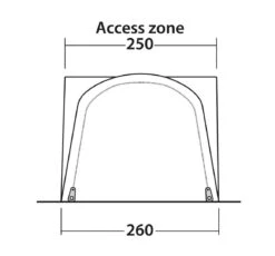 Outwell Newburg 160 Air Black-Grey -Extérieures Tentes Magasin outwell newburg 160 air grey 1