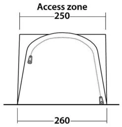Outwell Newburg 160 2022 Grey -Extérieures Tentes Magasin outwell newburg 160 grey 5