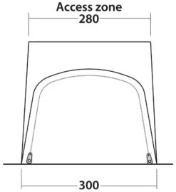 Outwell Newburg 240 Air Tall Package Deal Black-Grey -Extérieures Tentes Magasin outwell newburg 240 air tall package deal grey 2
