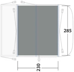 Outwell Newburg 240 Flat Woven Carpet Black-Grey -Extérieures Tentes Magasin outwell newburg 240 flat woven carpet grey 2 1