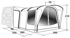 Outwell Newburg 260 2022 Grey -Extérieures Tentes Magasin outwell newburg 260 2
