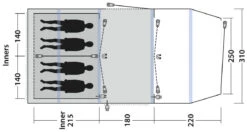 Outwell Parkdale 4PA Green -Extérieures Tentes Magasin outwell parkdale 4pa green 1 1