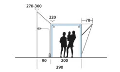 Outwell Parkville 200SA Xtra Tall -Extérieures Tentes Magasin outwell parkville 200sa xtra tall 2