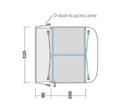 Outwell Parkville 200SA Xtra Tall -Extérieures Tentes Magasin outwell parkville 200sa xtra tall 3