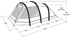 Outwell Starhill 4A Blue -Extérieures Tentes Magasin outwell starhill 4a blue 1 1