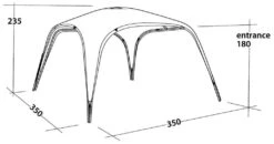 Outwell Summer Lounge L Blue -Extérieures Tentes Magasin outwell summer lounge l blue 1