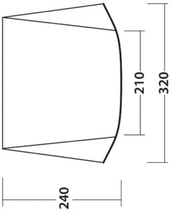 Outwell Touring Canopy Grey -Extérieures Tentes Magasin outwell touring canopy grey 1