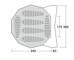 Robens Chinook Ursa S Khaki -Extérieures Tentes Magasin robens chinook ursa s khaki 10