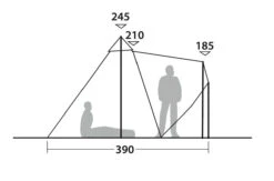 Robens Chinook Ursa S Khaki -Extérieures Tentes Magasin robens chinook ursa s khaki 9
