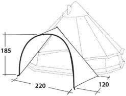Robens Front Porch Khaki -Extérieures Tentes Magasin robens front porch khaki 1