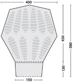 Robens Kiowa Footprint Black -Extérieures Tentes Magasin robens kiowa footprint black 1