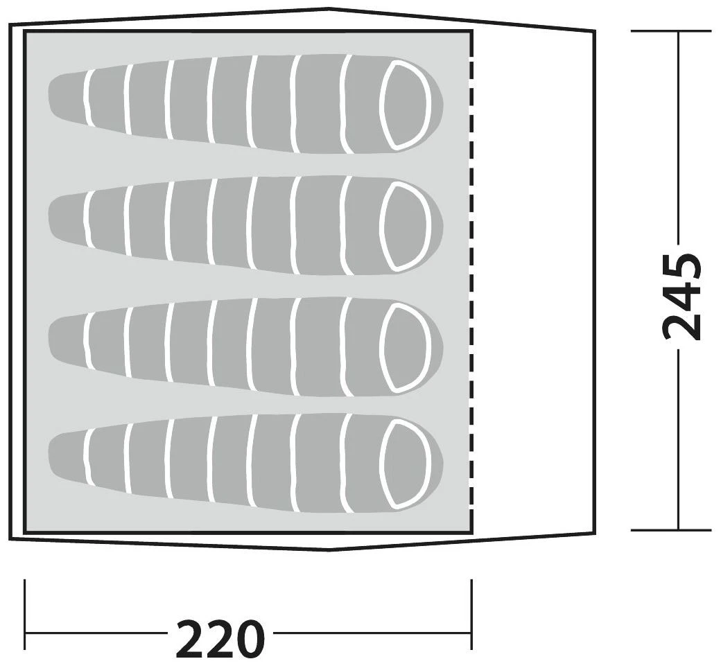 Robens Yukon Shelter Khaki 6 Robens Yukon Shelter Khaki – Image 4