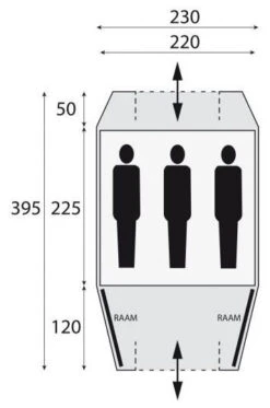 Safarica Kenia 230 -Extérieures Tentes Magasin safarica kenia 230 1