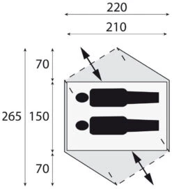 Safarica Velocity 2 Quick Up Shelter -Extérieures Tentes Magasin safarica velocity 2 quick up shelter grey black blue 1 1