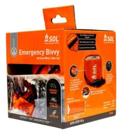 SOL Nood Bivakzak Oranje -Extérieures Tentes Magasin sol nood bivakzak oranje 1