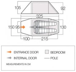 Vango Scafell 200 Pamir Green -Extérieures Tentes Magasin vango scafell 200 pamir green 1